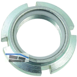 Nutmutter 14 H GUK 6 M 30 x1,5 verzinkt-blau