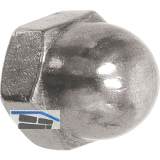 DIN1587/ 6 M12 verzinkt-blau Hutmutter hohe Form - Schl�sselweite nach ISO