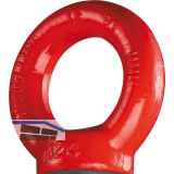 GK8 Ringmutter hochfest M10 rot mit CE Kennzeichnung