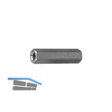 Distanzhalter M 8x95 Innen-/Innengewinde verzinkt-blau