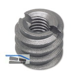 RAMPA Einschraubmuffe TYP B M 4x 10/AD: 8 Edelstahl 1.4305 mit Schlitz