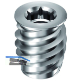 RAMPA Einschraubmuffe TYP SKD330 M 6x 18 AD:12 verzink-blau mit Bund