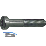 DIN7984 010.9 M 4x 8 blank Zylinderschraube niedriger Kopf, Innensechskant