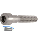 ISO4762 12.9 M12x 30 Zinklamellen besch. Zylinderschr. Innensechsk. (DIN912)