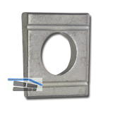 DIN434 M12 verzinkt Scheibe f�r U-Tr�ger Neigung 8 %