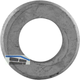 ISO7090 200HV M16 zinklamellenbeschichtet, Scheibe mit Fase