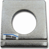 DIN435 M12 feuerverzinkt Scheibe f�r I-Tr�ger Neigung 14 %