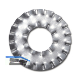 DIN6798A M16 verzinkt F�cherscheibe DD doppelte Zahnung