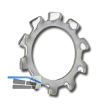 DIN6797A M20 verzinkt Zahnscheibe aussengezahnt