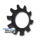 DIN6797V M 6 phosphatiert Zahnscheibe versenkt