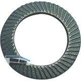 Sicherungsscheibe "S" M20 Federstahl mechanisch verzinkt