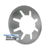 Achsenklemmring ohne Kappe 5 mm Edelstahl