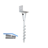 Einschraub L-Pfostentr�ger 470 fvz