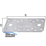 GAH Flachverbinder 3.0x90x190mm Stahl sendzimirverzinkt mit CE-Kennzeichnung