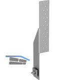 GH Zuglasche HT2 rechts M10 425x60/60x3,0mm