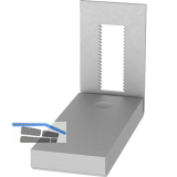 GH Fu�winkel HT2 h�henverstellbar inkl. Druckplatte