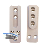 PITZL Holzverbinder HVP 25x 80x 12 Aluminium eloxiert