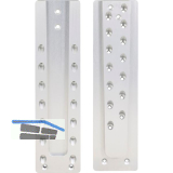 PITZL Schwerlast HVP 120x450x20 mm Aluminium eloxiert