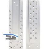 PITZL Schwerlast HVP 140x550x20 mm Aluminium eloxiert