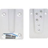 PITZL HVP Betonanschluss 150x200x25 Aluminium eloxiert