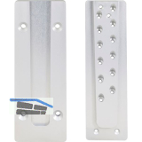 PITZL HVP Betonanschluss 150x400x25 Aluminium eloxiert