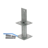 PITZL Pfostentr�ger mit Schwert Typ 11003.0000 feuerverzinkt