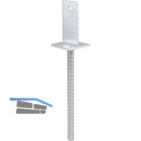 PITZL Pfostentr�ger Typ 11023.1000 feuerverzinkt