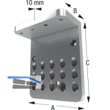 SIMPSON Hirnholzverbinder EL 100-B Aluminium mit Bewertung