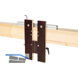 PITZL Fr�s- und Montagelehre f�r HVP aus Alu / Sperrholz, 584000.0000