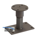 PITZL Pfostentr�ger Typ 10529.1090 ZiNiP beschichtet Stecksystem Z