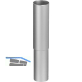 PITZL Abdeckh�lse Typ 10834.3030 ZiNiP beschichtet