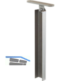 PITZL Ausziehst�ck 31172.0000 f�r Gel�nderst�tze C-Profil ZiNiP beschichtet