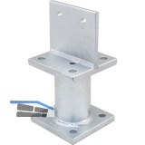 PITZL Pfostentr�ger Typ 11008.2160 feuerverzinkt