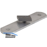 PITZL Durchgangslasche 31140.0000 f�r Gel�nderst�tze C-Profil - Aluminium