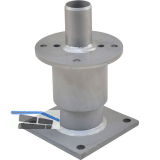 PITZL Pfostentr�ger Typ 11008.6150 ZiNiP beschichtet