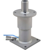 PITZL Pfostentr�ger Typ 11008.6200 ZiNiP beschichtet