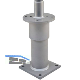 PITZL Pfostentr�ger Typ 11008.6250 ZiNiP beschichtet