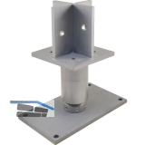 PITZL Pfostentr�ger Typ 11008.8190 ZiNiP beschichtet