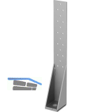 GH Zuganker HT22 60x440x3,0mm Bohrung 18 - Stahl verzinkt-blau