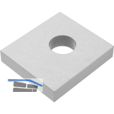 GH Druckscheiben HT 70x77x20mm Bohrung 26mm - Stahl verzinkt-blau