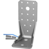 GH Winkelverbinder Rundloch KR / 135x88x65x3,0mm - Stahl fvz Greenline