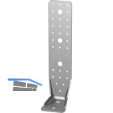 GH Winkelverbinder Rundloch KR / 285x88x65x3,0mm - Stahl fvz Greenline