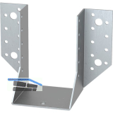 GH Balkenschuh Kombi 04 aussenliegend 80x120 - Stahl feuerverzinkt