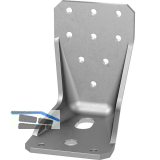 GH Winkelverbinder Langloch KR/E / 95x88x65x4 - Stahl feuerverzinkt