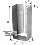 SIMPSON Balkenschuh BSIL 100x230 feuerverzinkt innenliegend mit Bewertung