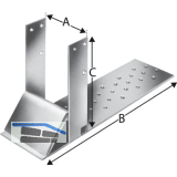 SIMPSON Sparrenhalter SHH 80G-B feuerverzinkt mit Bewertung