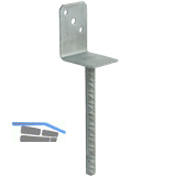 SIMPSON St�tzenfuss PBE 60-B feuerverzinkt