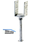 SIMPSON St�tzenfuss PVD 120G-B h�henverstellbar feuerverzinkt mit Bewertung