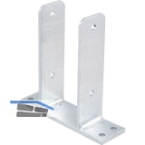 PITZL Pfostenanker f�r Zaunpfosten LW: 91 / Typ 11044.0091 feuerverzinkt