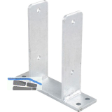 PITZL Pfostenanker f�r Zaunpfosten LW: 101 / Typ 11044.0101 feuerverzinkt